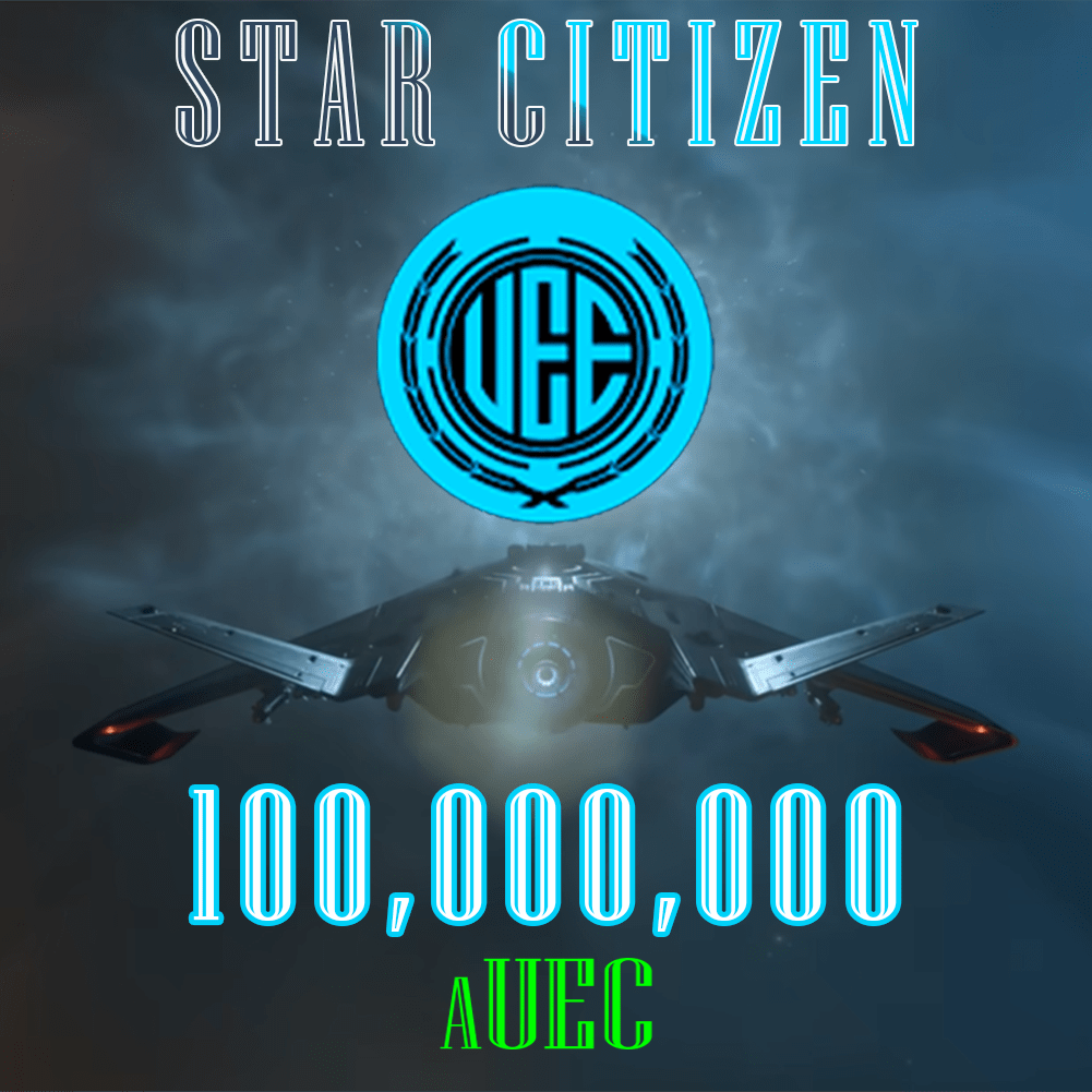 Star Citizen 100.000.000 aUEC (alpha UEC) for 4.3.2 Live