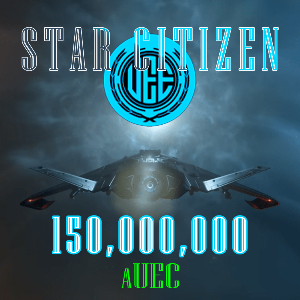 Star Citizen 150.000.000 aUEC (alpha UEC) for 4.4.0 Live (Copy)