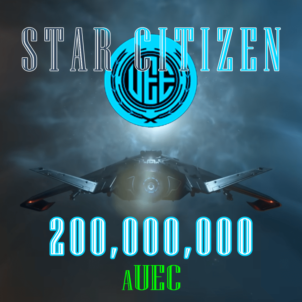Star Citizen 200.000.000 aUEC (alpha UEC) for 4.4.0 Live (Copy) (Copy)